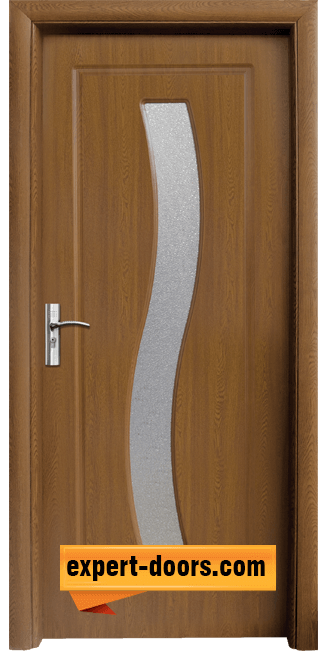 Интериорна врата модел 066, цвят Златен дъб
