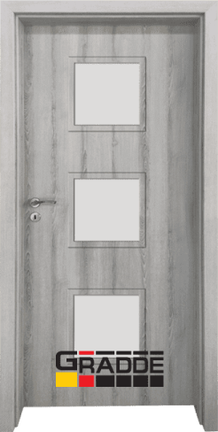 Интериорна врата Gradde Bergedorf, цвят Ясен вералинга